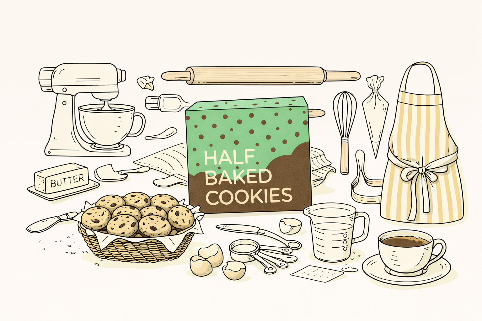Half Baked Cookies | Homemade in Buffalo, NY