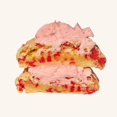Lemon Strawberry Cupcake