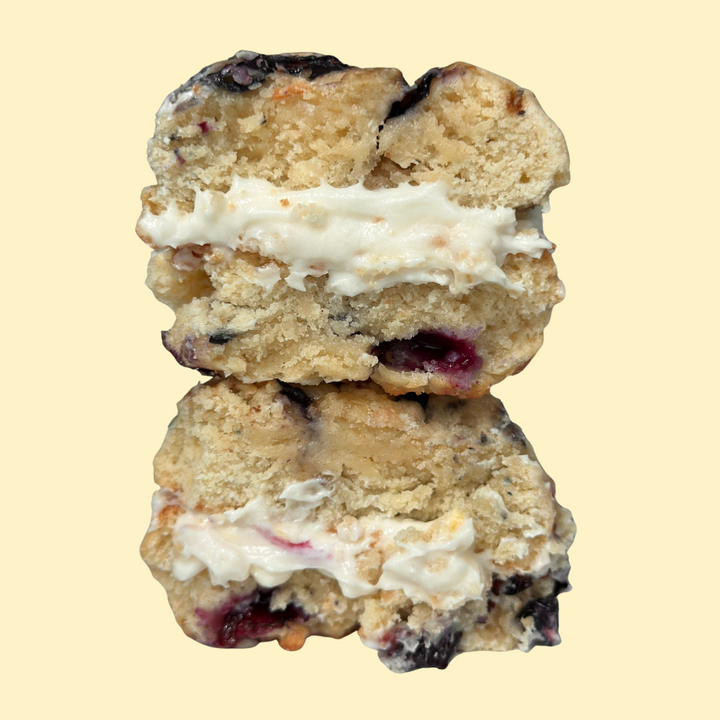 Lemon Blueberry Whoopie Pie