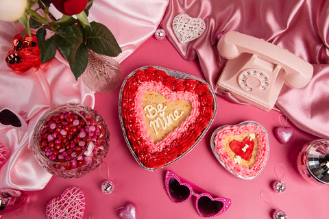 Vanilla Cupcake Heart Cake