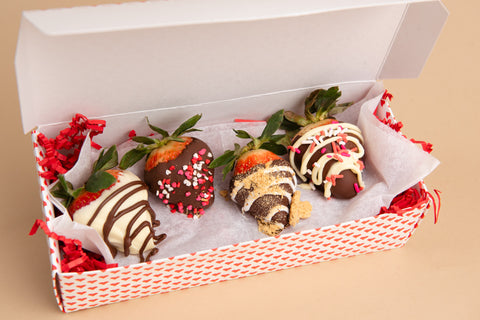 Chocolate Covered Strawberries 4 pack